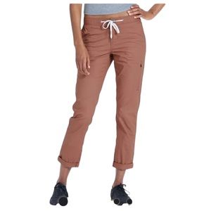 Vuori The Rise & Shine Pants Women's Ripstop Light Terracotta in Size: Large